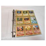 Binder w/ Pokï¿½mon Trading Cards