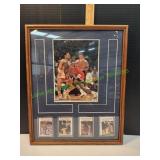 Framed Michael Jordan Print & More