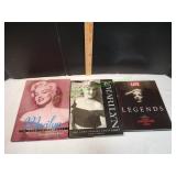 (3) Books on Marilyn Monroe