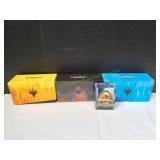 Magic the Gathering Boxes and Pack Sleeves