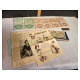 Vtg Cabbage Patch Doll Birth Certificates & More