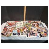 Stack of Sports Illustrated & More Magazines