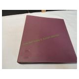 Baseball Trading Cards in Binder