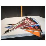 (6) Collegiate Felt Pennants
