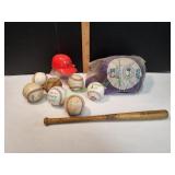 Signed Baseballs, Mini Louisville Slugger & More