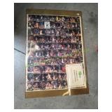 1993 Classic Basketball Gold Uncut Sheet