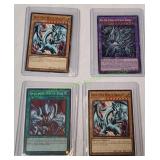 (4) Yu-Gi-Oh! Trading Cards