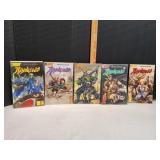 (5) Eclipse Comics Appleseed Comics