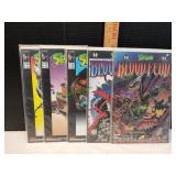 (2) Spawn Blood Feud & (3) Todd Toys Comics