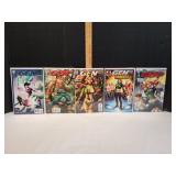 (5) Wildstorm Gen 13 Comics