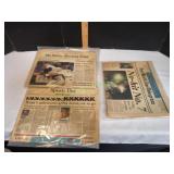 (3 Vtg Nolan Ryan Newspapers