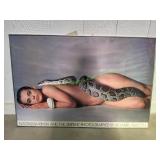 Framed Natassja Kinski and The Serpent Poster