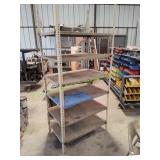 Metal 6-Shelf Utility Shelving Unit