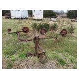 Finger Wheel Hay Rake