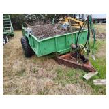 Green Dump Trailer