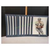 Lot of 1984 Dallas Cowboys Ring of Honor Posters