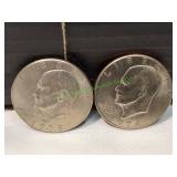 1974 & 1978 Eisenhower Dollars