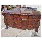 Old World Style Carved Dresser