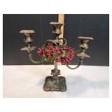 Ornate 3-Arm Candelabra
