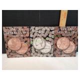 (3) Collectible Coin Books