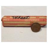 Roll of Wheat Pennies
