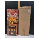 8x19.5 Canvas Balinese Girl Art Work