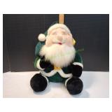 Vtg 18" Beta Toys Plush Santa Claus