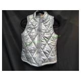 Faded Glory Silver Vest Jacket, Sz XL (14-16)