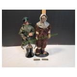 (2) 1/6 Scale Action Figures