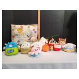 (11) Squishmallows & Looney Tunes Throw Pillow