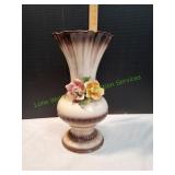 14" Vtg Capodimonte Porcelain Vase