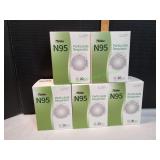 (5)FLTR Pure Protection N95 Particulate Respirator