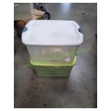 (2) Storage Totes w/ Lids