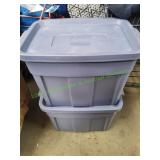 (2) Storage Totes w/ Lids