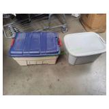 (2) Storage Totes w/ Lids