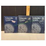 (3) Lincoln Cents Whitman Coin Folders