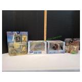(4) Starting Line Up Action Figures Packs