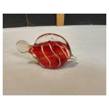 Blown Glass Fish Paperweight