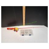 Youth Cars Fishing Rod w/ Tacklebox