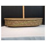 34" Plastic Ornate Wall Shelf