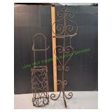 (2) Metal Toilet Paper Holders