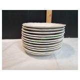 (12) Rego Scalloped Salad Plates