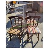 (4) Vtg Side Chairs