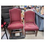 (2) Upholstered Side Chairs