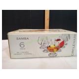 Samba Circleware 7oz Mini Dessert Glasses, 6ct