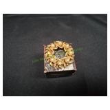 Avon Evening Creation Gold-Tone Wreath Brooch