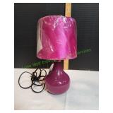 Interiors Glass Lamp w/ Shade