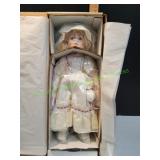 Vtg Heritage House Porcelain Doll