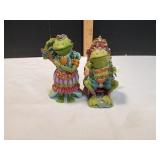 Lady of the Lily Pad & King Ribbit Figurines