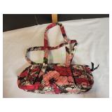 Vera Bradley Mocha Rouge Handbag